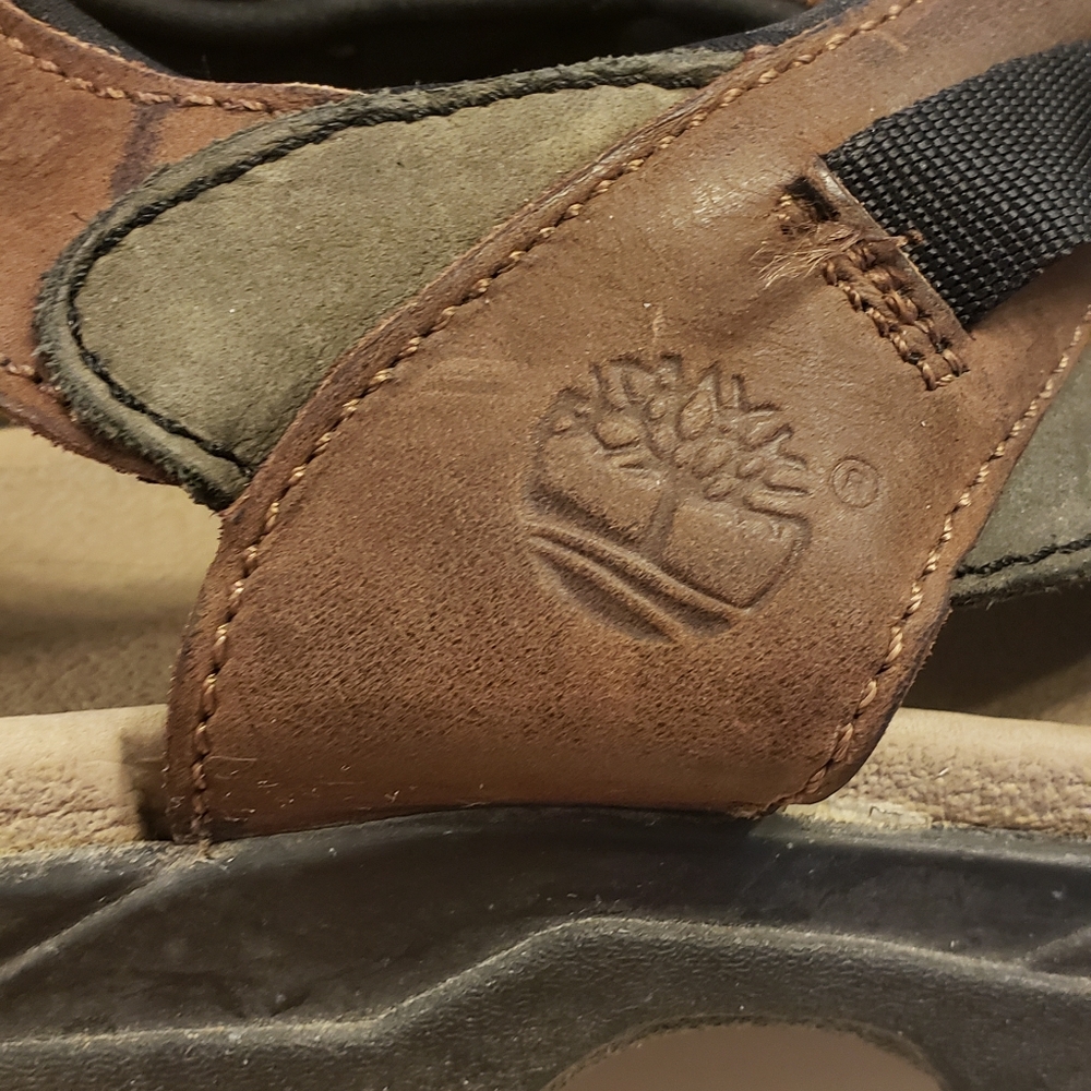Timberland leather sandals size 11 - Picture 4 of 8